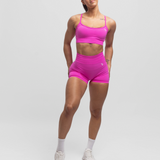 V-Seam Strappy Sports Bra
