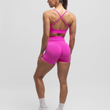 V-Seam Strappy Sports Bra