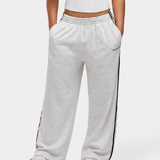 Cotton Wide Leg Joggers