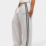 Cotton Wide Leg Joggers